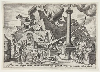 A destruição da Torre de Babel e a dispersão dos povos