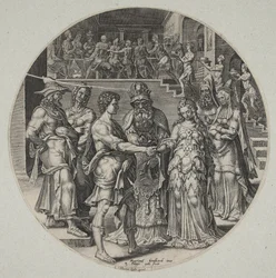 O casamento de Sansão e a mulher filistéia