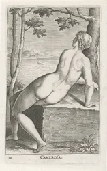 Quarto Waternimf Quarto (título no objeto) Stroom en waternimfen (título da série) Ninfas Oceanitid, ephidrid potamidus naiad (título da série)