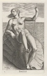 Waternimf Thetis
Thetis (título sobre o objecto)
Stroom- en waternimfen (título da série)
Nimpharum oceanitidum, ephydridum potamidum naiadum (título da série)