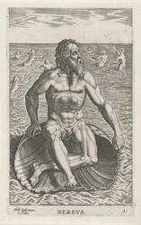 Deus do mar Nereus
Nerevs (título sobre o objecto)
Deuses do rio e do mar (título da série)
Semideorum Marinorum amnicorumque sigillariae imagines perelegantes (título da série)