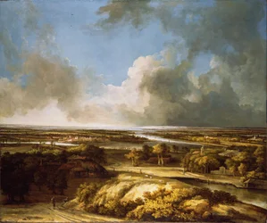 Uma paisagem panorâmica