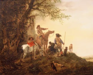 Caçadores em repouso