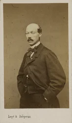 Retrato do compositor Alexandre Batta 1816-1902, c. 1880.