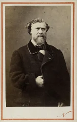 Retrato de Jules Lacroix 1809-1887, ca 1865.