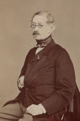 Retrato do compositor Charles-François Plantade 1787-1870, década de 1860.
