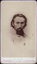 Retrato de Jan Matejko 1838-1893, c. 1880.