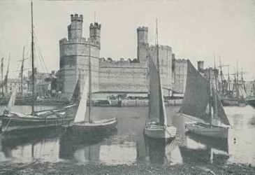 Castelo de Carnarvon, 1910