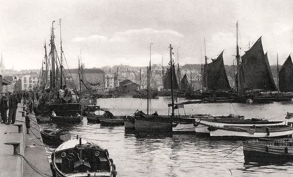 O Barbican, Plymouth, Devon, início do século XX.