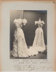 Página de Álbum: House of Worth, Vestido de Bola