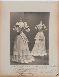 Página de Álbum: House of Worth, Vestido de Bola