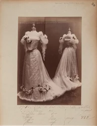 Página de Álbum: House of Worth, Vestido de Bola