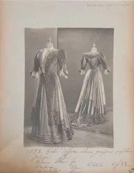 Página de Álbum: House of Worth, Vestido