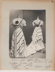 Página de Álbum: House of Worth, Vestido de Noite