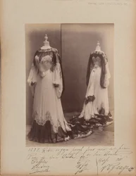 Página de Álbum: House of Worth, Vestido de Noite