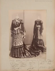 Página de Álbum: House of Worth, Vestido de Noite