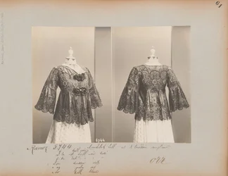 Página de Álbum: House of Worth, Jacket (Mantelet)