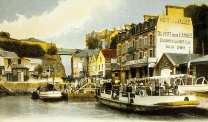 Cartão postal de Dinard, Bretanha, c.1900 (foto)