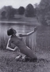 O corpo belo, cultura física para mulheres (fotografia a preto e branco)