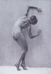O corpo belo, cultura física para mulheres (fotografia a preto e branco)