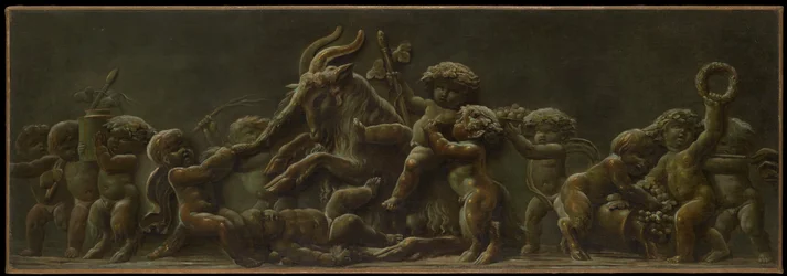 Bacanal infantil, década de 1780.