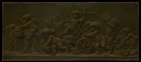 O triunfo de Baco, década de 1780.