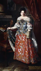 Retrato de Anna Joseph freira;