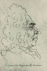 Francesco Gasparini (por Pier Leone Ghezzi) Rom, Bibl Vat - Codici Ottoboniani latini 3113, fol8