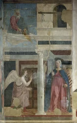 Anunciação - fresco, c. 1455