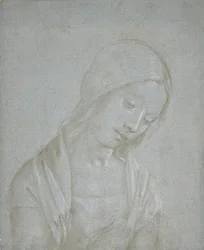 Busto de uma jovem mulher, ca. 1495.