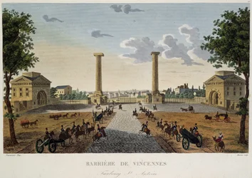 Barreiras de Vincennes por Courvoisier