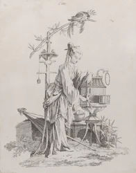 Ar, de Os Quatro Elementos, 1738-49.