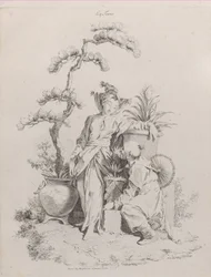 Terra, de Os Quatro Elementos, 1738-49.