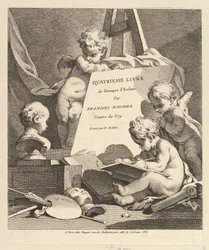 Frontispício, 1727-60.