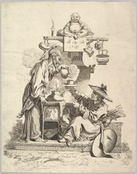 O fogo, ca. 1740