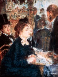 No café, c1877