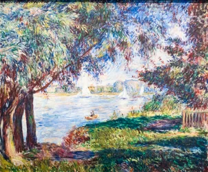 Bougival, c. 1888 (óleo sobre tela)