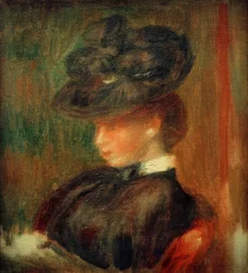 Senhora com chapéu