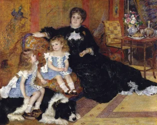 Madame Georges Charpentier Marguérite-Louise Lemonnier, 1848-1904 ..., 1878.