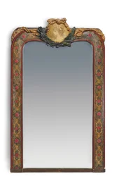 Moldura de espelho com um medalhão "Maiden" s Head "para o salão Madame Charpentier, c.1878-79