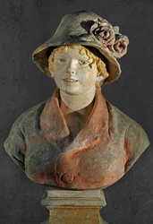 Mme. Renoir (terracota policromada)