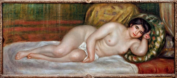 Mulher nua deitada (Gabrielle)