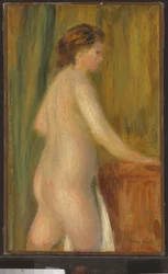 Nu com toalha de banho, c.1900