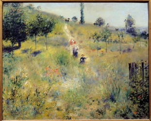 Caminho ascendente na erva alta, 1875. 0,6 x 0,74 m, Paris, Museu d