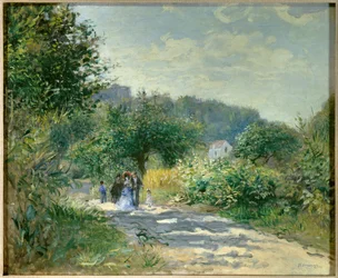 Caminho para Louveciennes