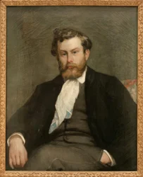 Retrato do pintor Alfred Sisley