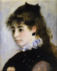 Retrato de Miss Henriette Henriot; Retrato da Sra. Henriot, 1874