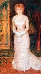 Retrato da atriz Jeanne Samary, 1878