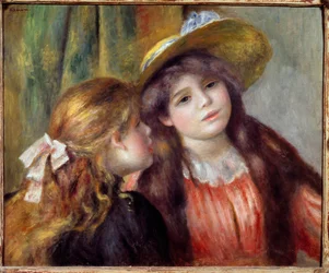 Retrato de duas meninas
