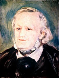 Richard Wagner 1813-1883, compositor, maestro e ensaísta alemão, 1882